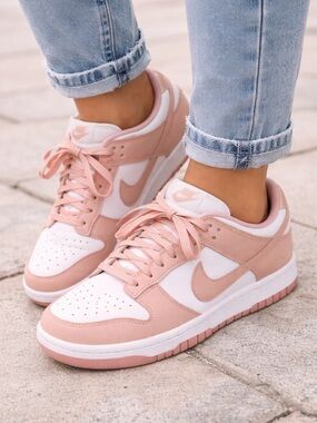 Nike Dunk Low Rose Pink White Women’s Size 8.5 DD1503-118